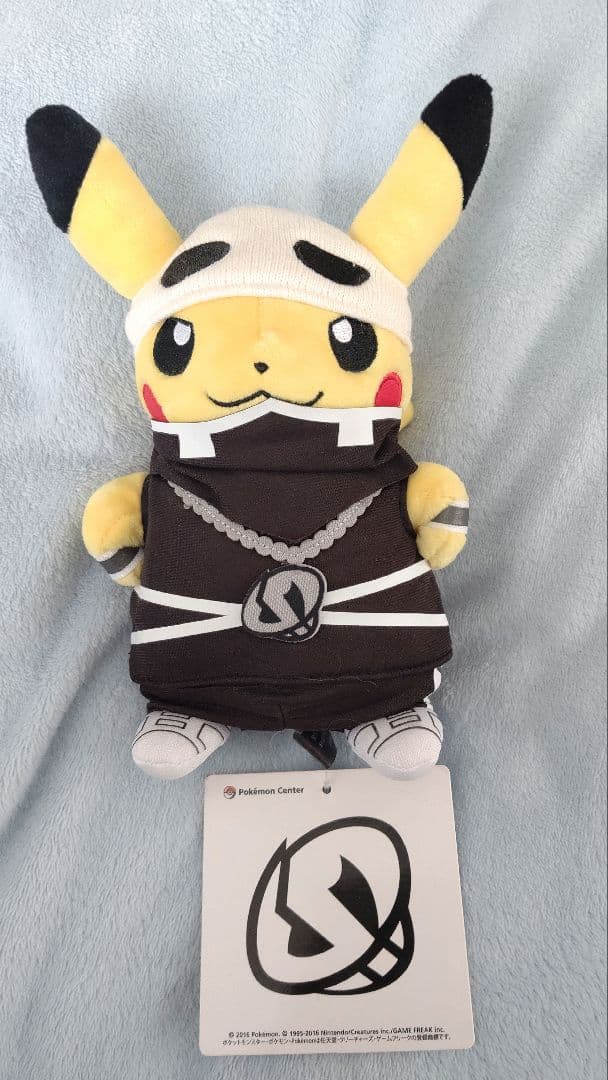 団員ごっこピカチュウ スカル団 ぬいぐるみ - メルカリ