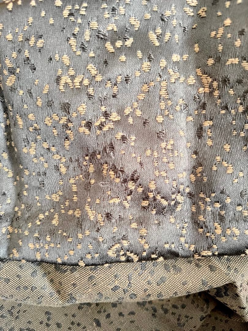 七五三 男の子用袴 三角紋様 ネイビー(青、紺)とグレー