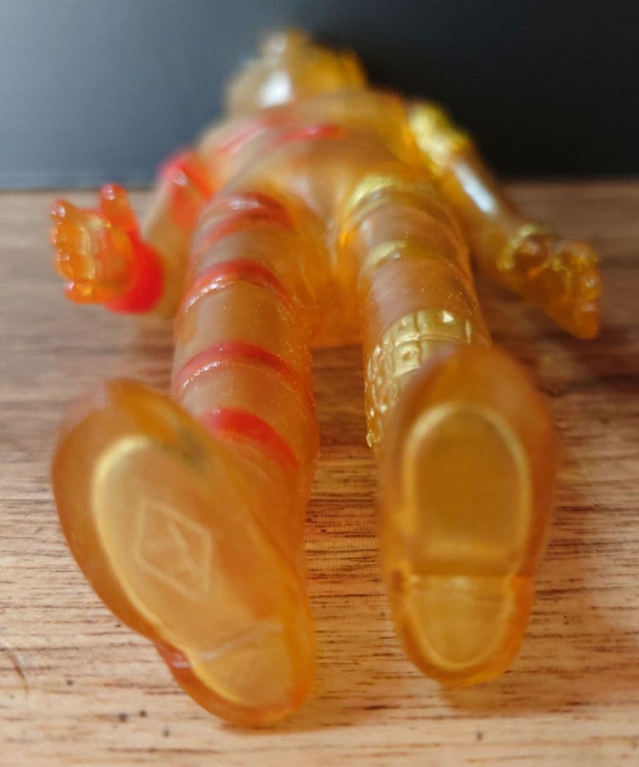 タカトク 人造人間キカイダー ソフビ クリア スケルトン 当時物 レア