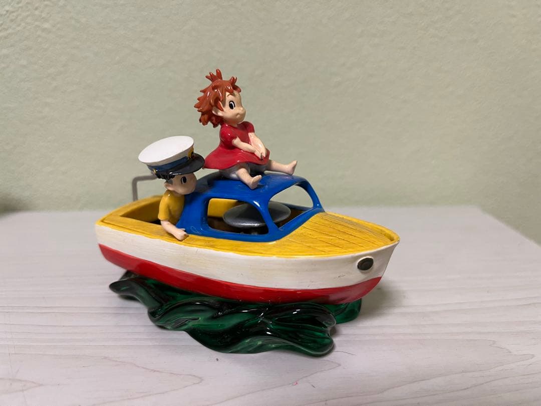 希少 崖の上のポニョ イメージトレイ ポンポン船 半魚人 2点