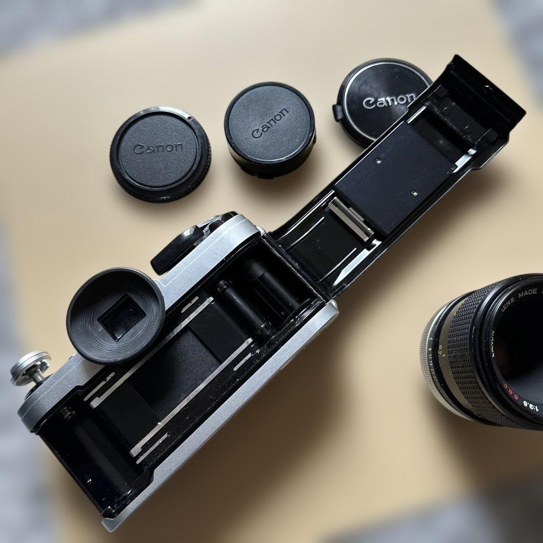 Canon AE-1 フィルム一眼レフカメラセット - メルカリ