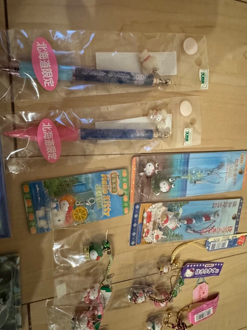 ハローキティ タオルセット 89枚+キティキーホルダー・シャーペン・ボックス2個