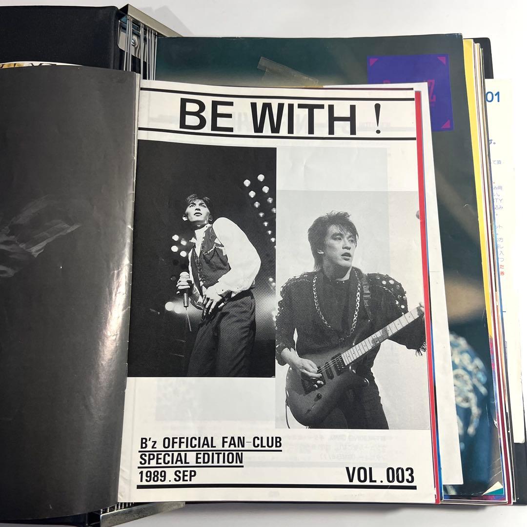 ド*読様 B'z 会報 be with! VOL.003 松本孝弘 稲葉浩志 - メルカリ