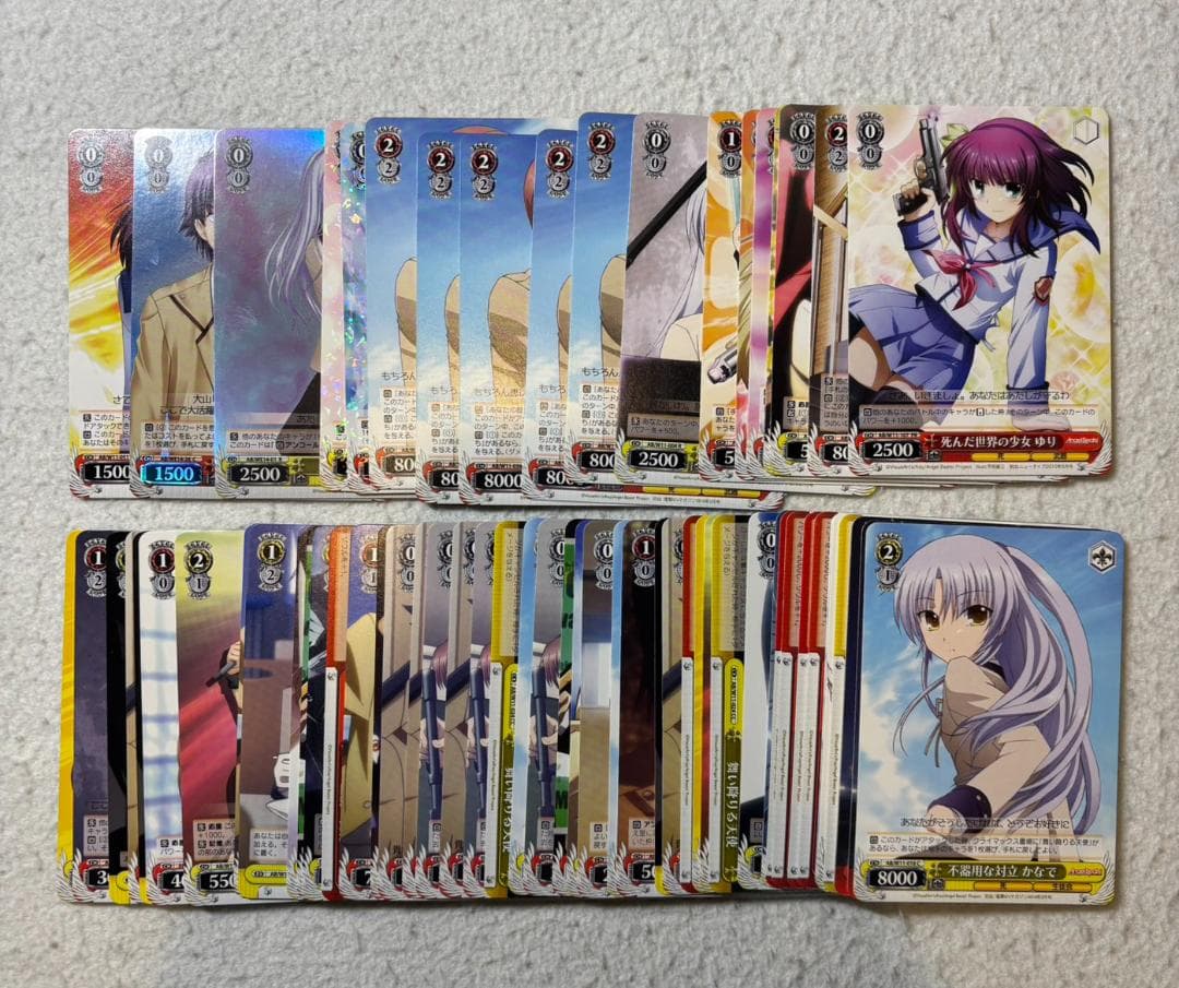 ヴァイスシュヴァルツ AngelBeats エンジェルビーツ カードまとめ売り
