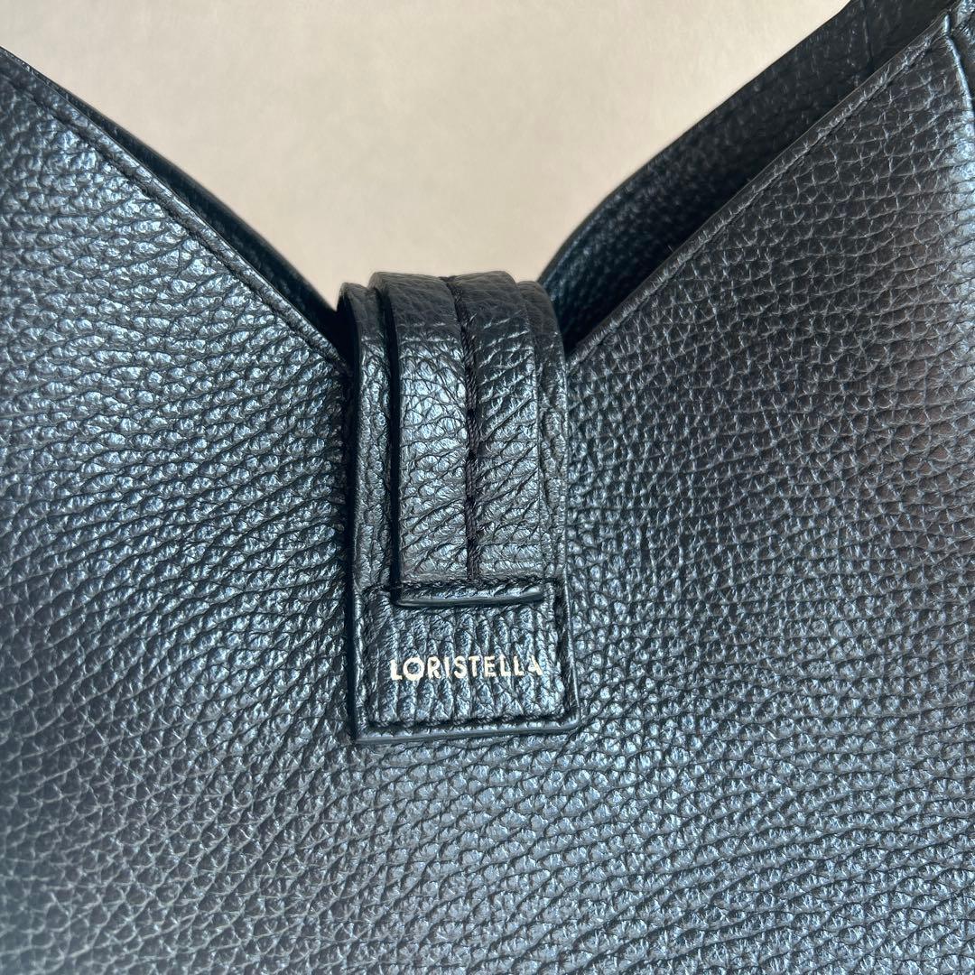 LORISTELLA ホーボー　ショルダー　2way ブラック　レザー