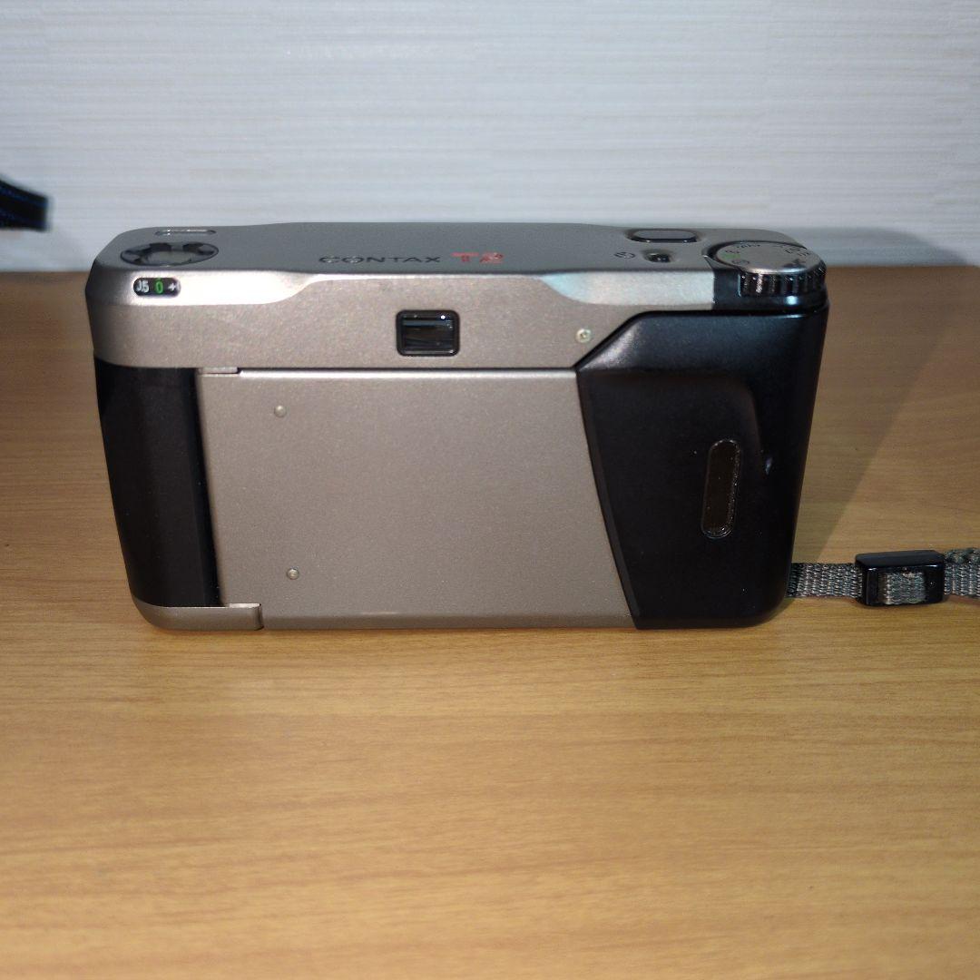 CONTAX T2 コンパクトフィルムカメラ シルバー
