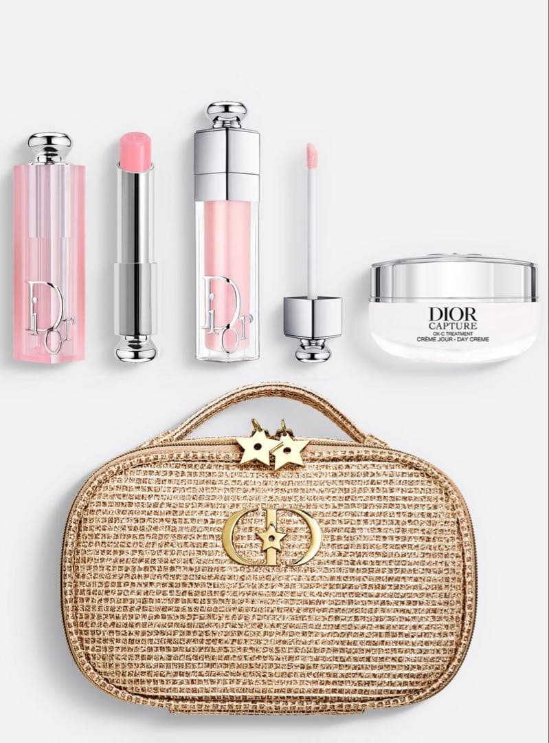 DIOR リップケアセット ポーチ付き