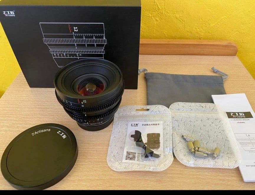 七工匠のaps-c用 sony 35,12mmセット ttartisan