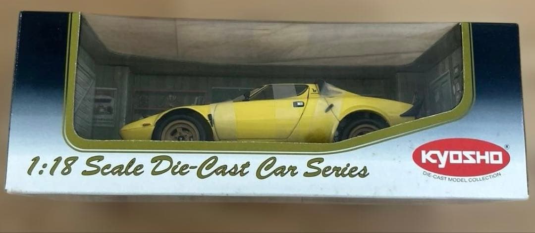 京商 1:18 ランチア ストラトス HF イエロー