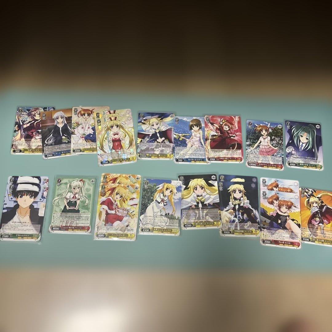 値下げ可】ヴァイスシュヴァルツ魔法少女リリカルなのは 8ショット