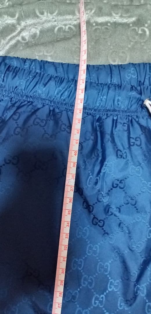 GUCCI ハーフパンツ М スイムパンツ 水着 海パン ショートパンツ シマ