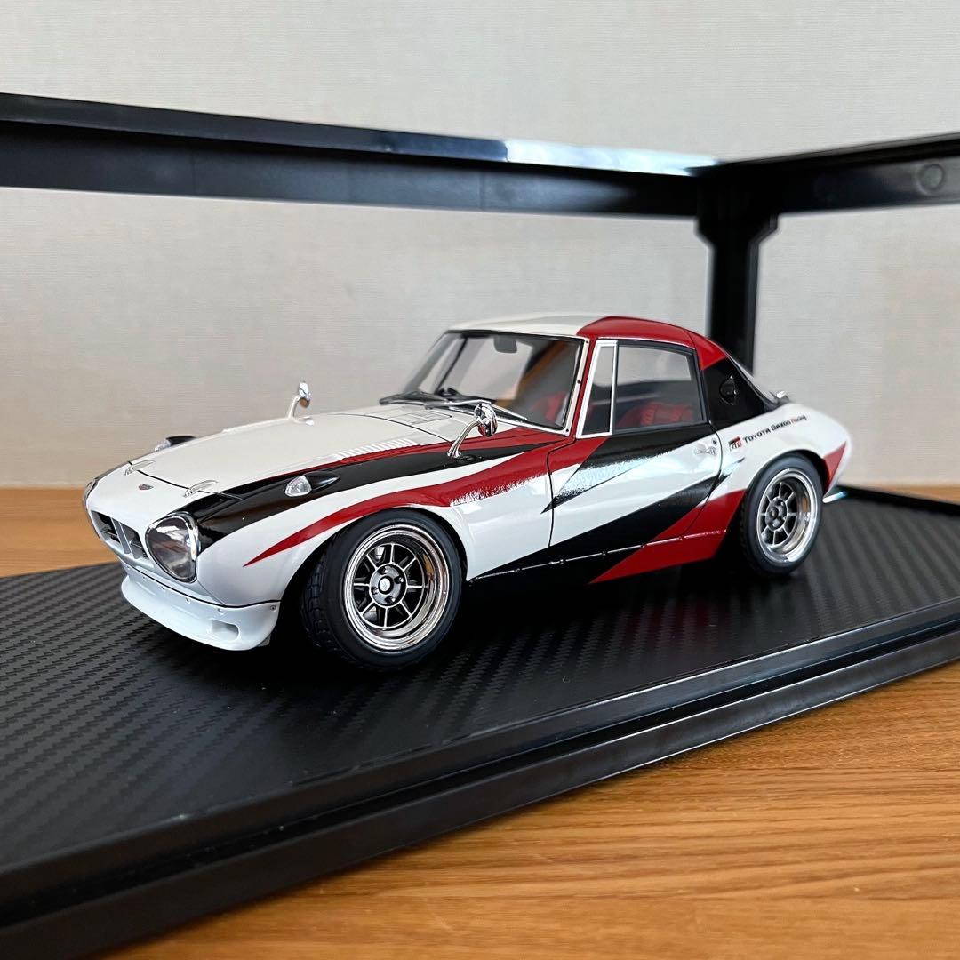 【ミニカー 美品】1/18 イグニッションモデル トヨタ スポーツ 800