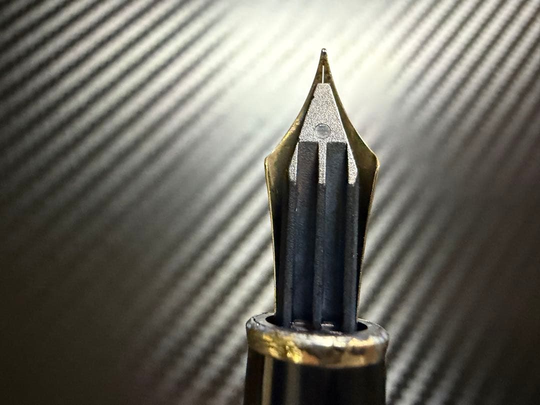 モンブラン マイスターシュテュック 144 ブラック 中白 EF 極細字