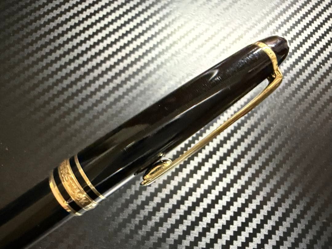 モンブラン マイスターシュテュック 144 ブラック 中白 EF 極細字