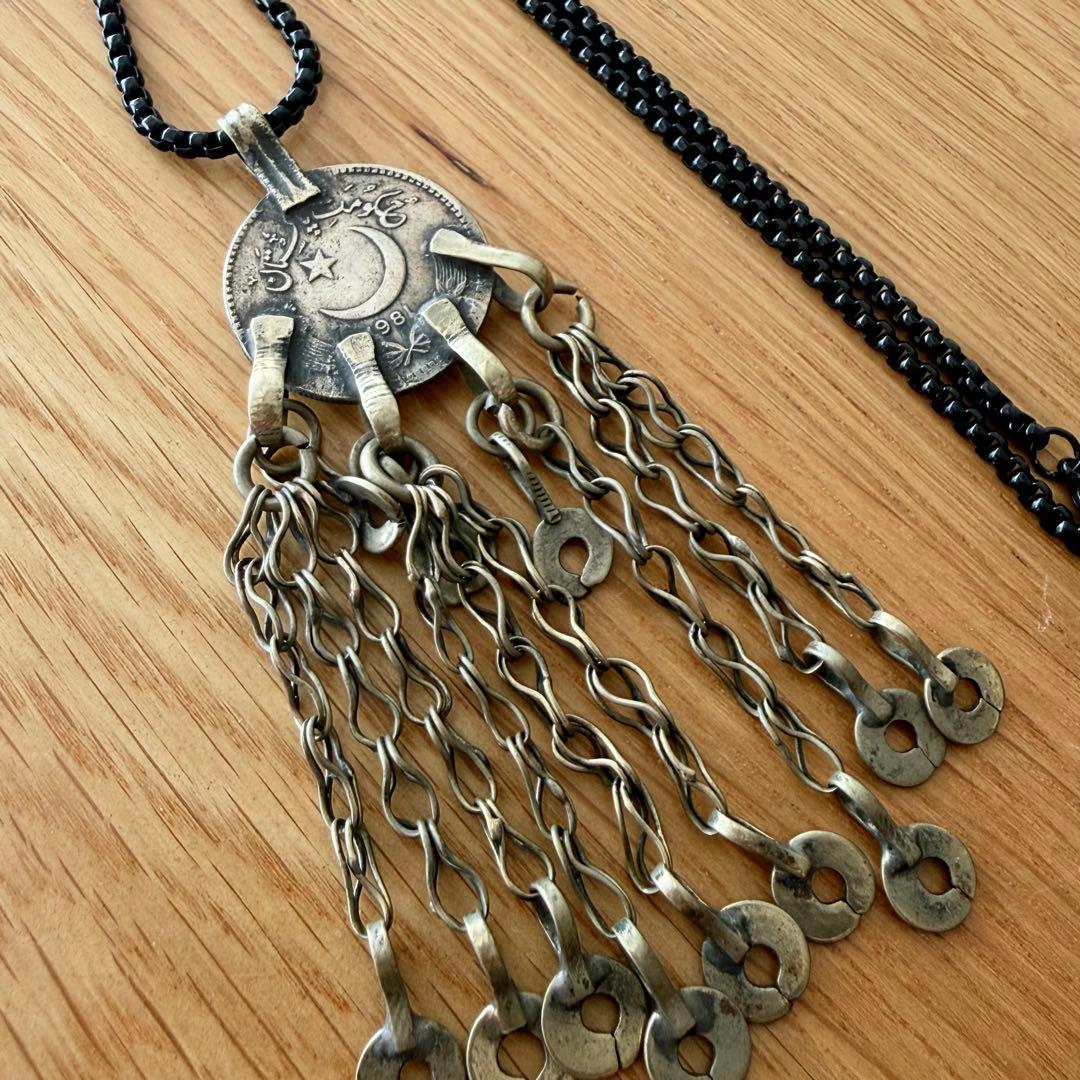 アフガニスタン◎クチ族 ビンテージチャームネックレス ペンダント