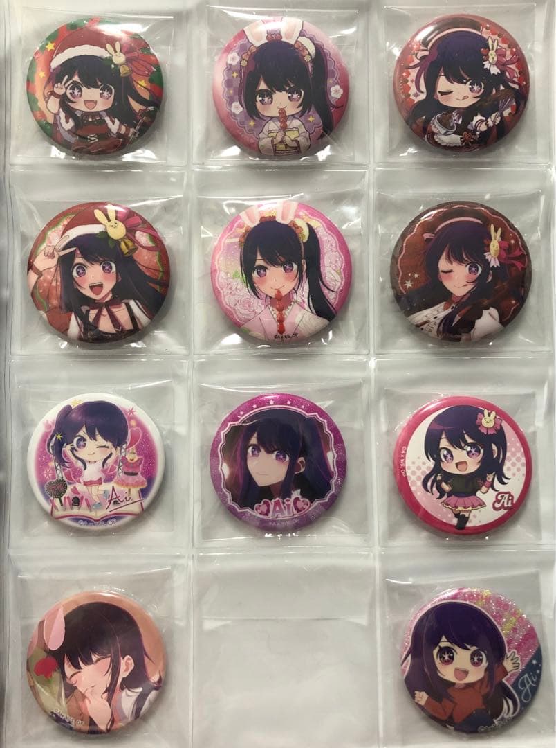 【タイムセールと値下げ❌バラ売り❌】推しの子 星野アイ 缶バッジ105個セット