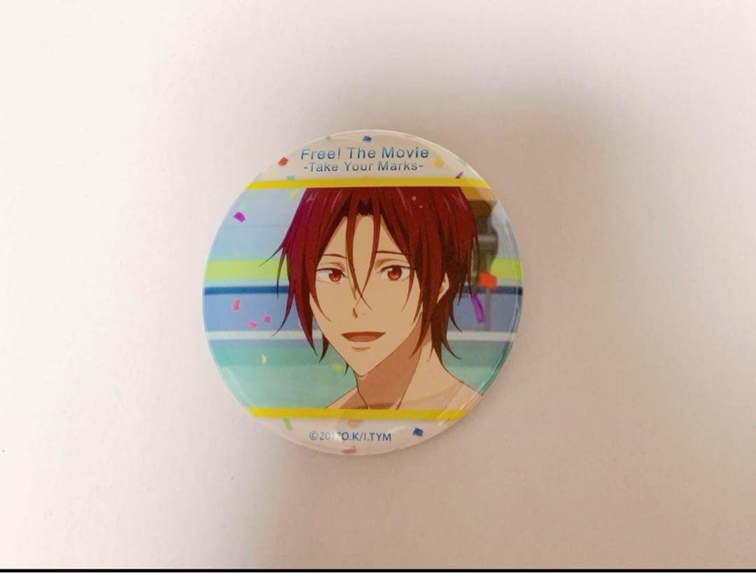 Free! 松岡凛 缶バッジ TYM 3個セット Free! 松岡凛 缶バッジ TYM 3