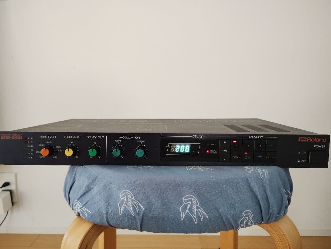 動作良好】Roland SDE-1000 デジタルディレイ 日本製