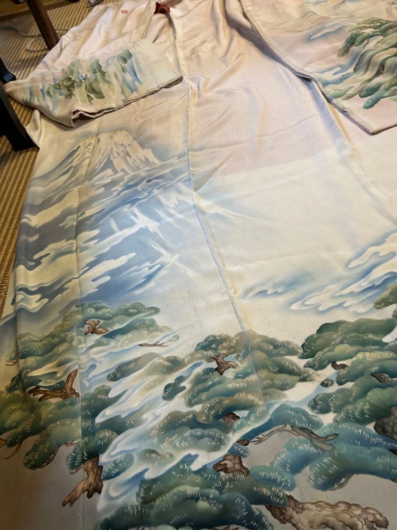 アンティーク富士山振袖 大阪|振袖レンタル 成人式 安い アンティークレトロ｜振袖前撮り|髪