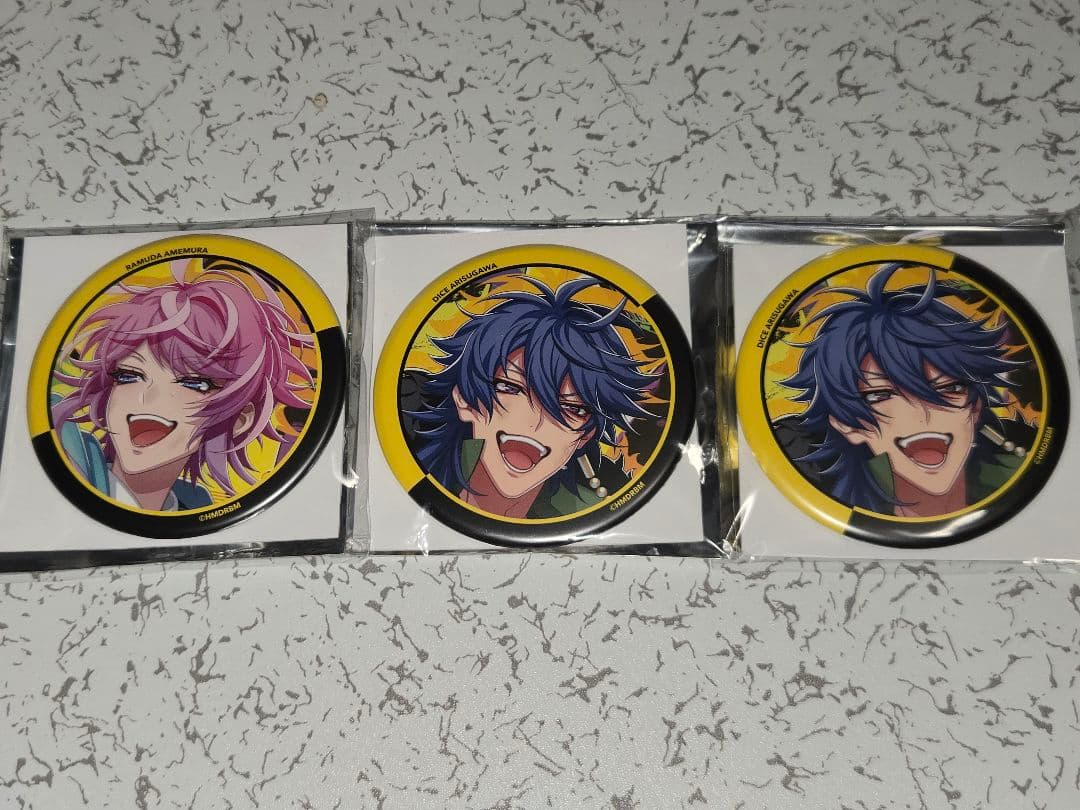 ヒプノシスマイク 飴村乱数 夢野幻太郎 有栖川帝統 リバイバル 缶