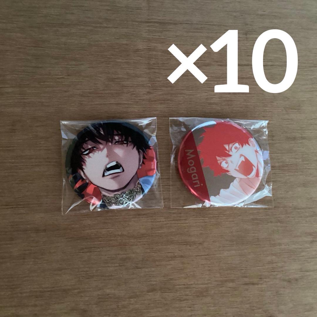 ファントムバスターズ ファボテリア 宍喰野虎落 缶バッジ ホロ メタル