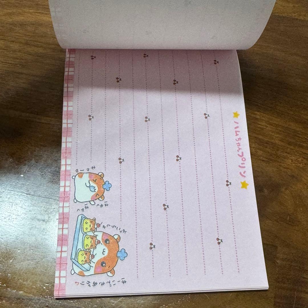 平成レトロ メモ帳 キャラクター ハムちゃんプリン - メルカリ