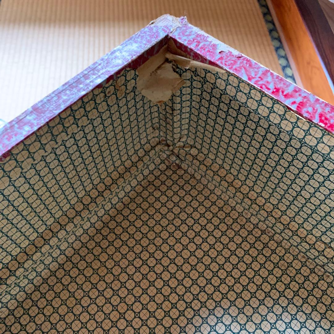 アンティーク BOX 箱 収納 衣装入 2段