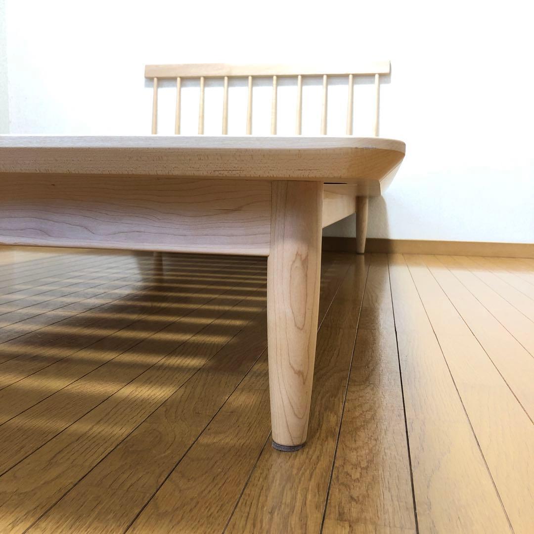 【美品】ベッドフレーム　スポークベッド　シングル　コサイン　cosine