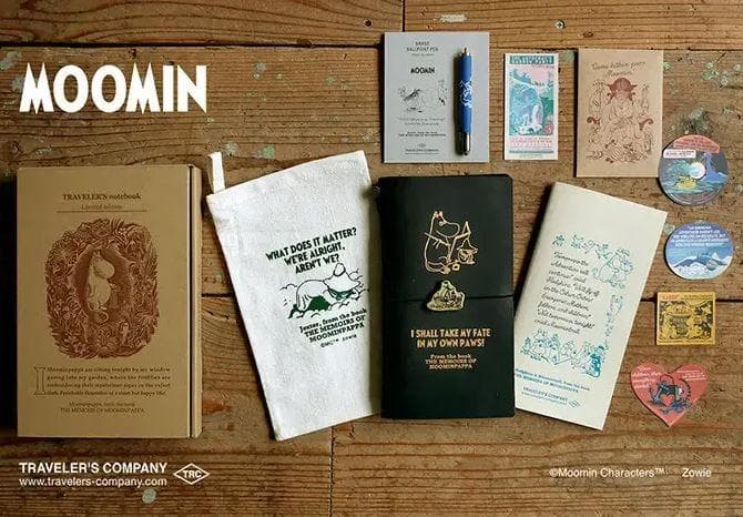 トラベラーズノート 限定セット MOOMIN パパの思い出 新品未開封