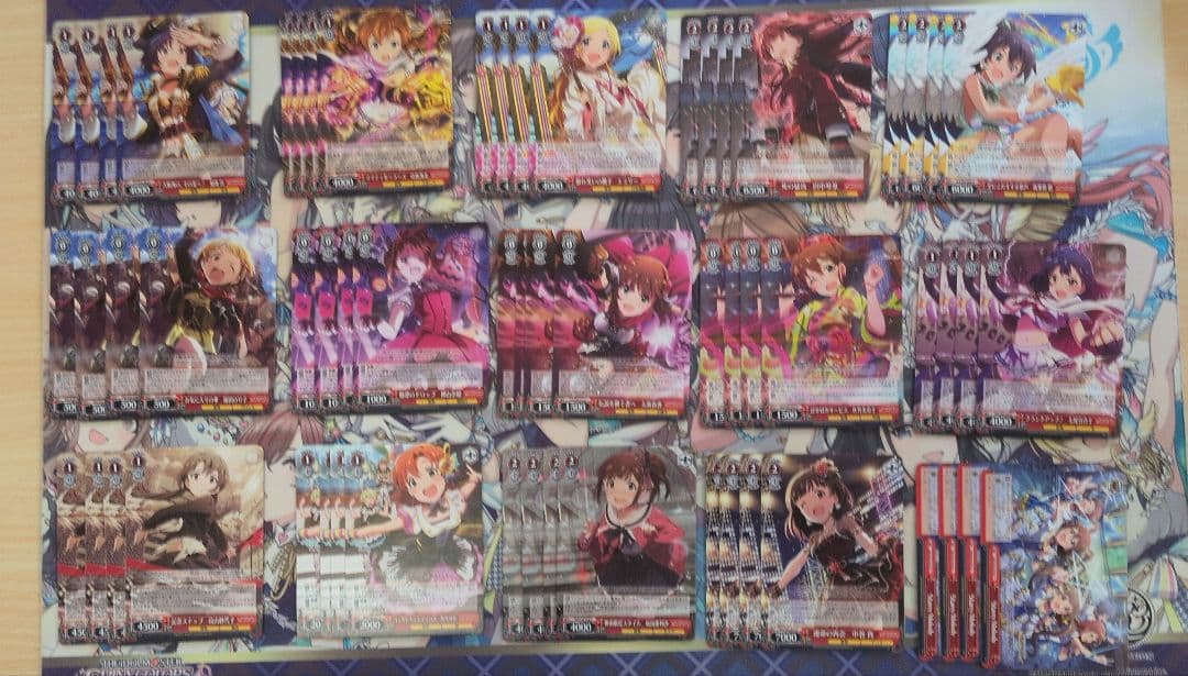 ヴァイスシュヴァルツ アイドルマスターミリオンライブ 旧弾4コン+