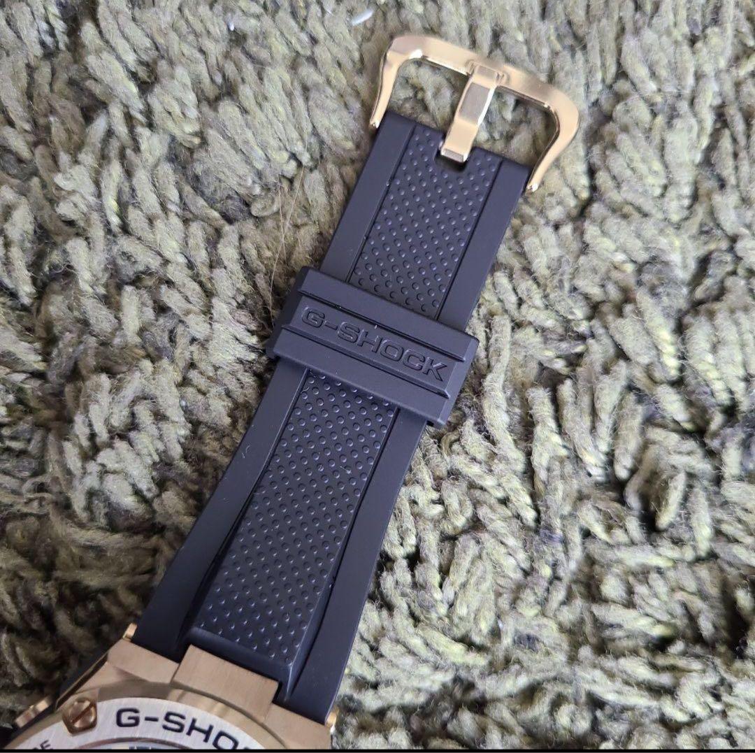 【美品】G-SHOCK GST-B100GB-1A9JF ゴールド ブラック