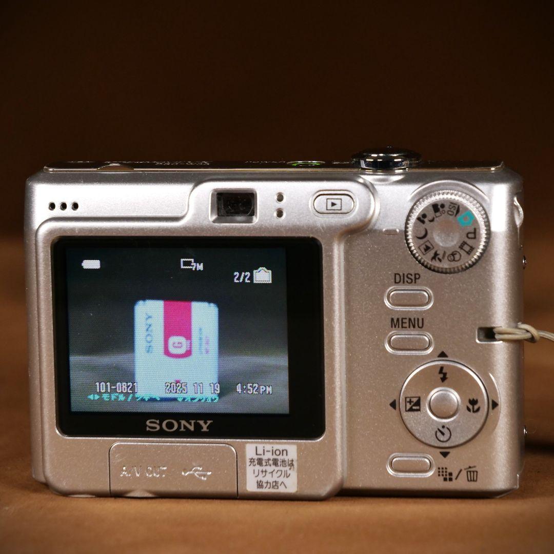 動作確認済☆SONY サイバーショット DSC-W35 ☆充電器バッテリー2個