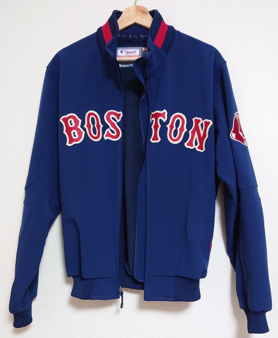 人気】マジェスティック MLB レッドソックス チームジャケット