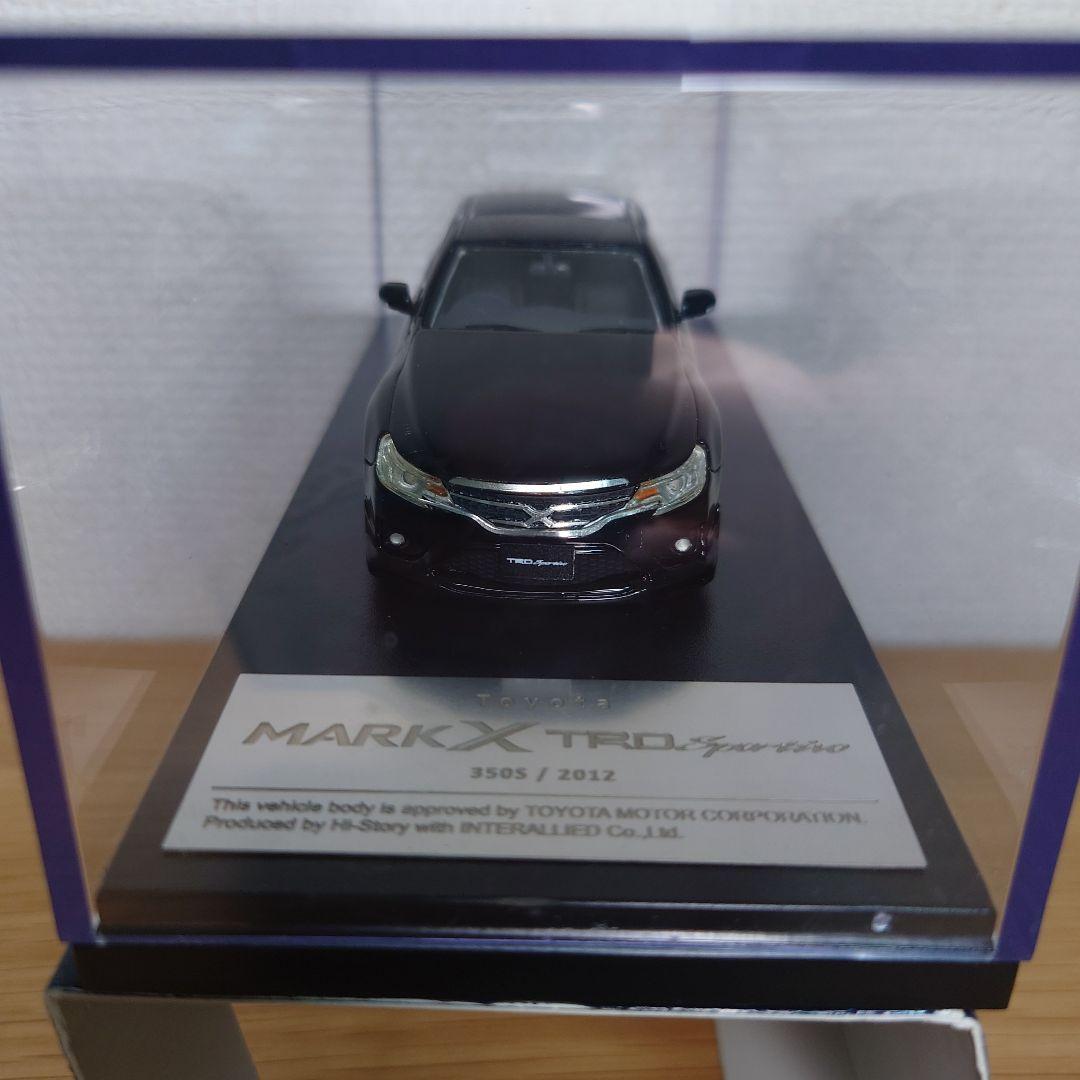 ハイストーリー 1/43マーク X 2012 350S TRD スポルティーボ