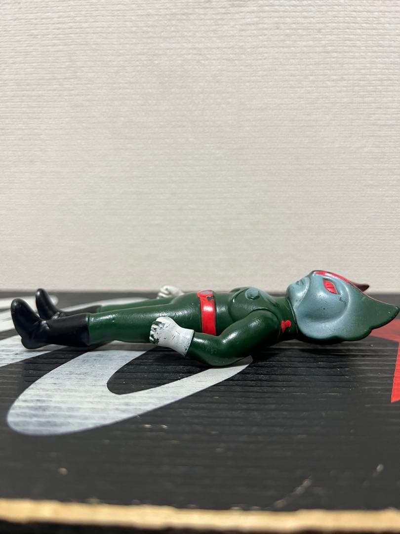 美品 超人バロム1パチソフビ 無版権 ソフビ当時物 昭和レトロ
