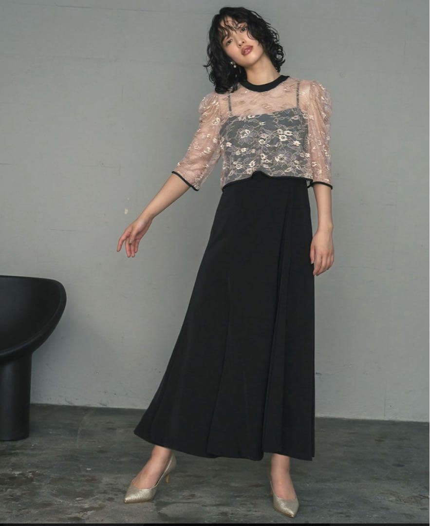 専用商品】GIRL レースブラウス&マーメイドキャミワンピースセット