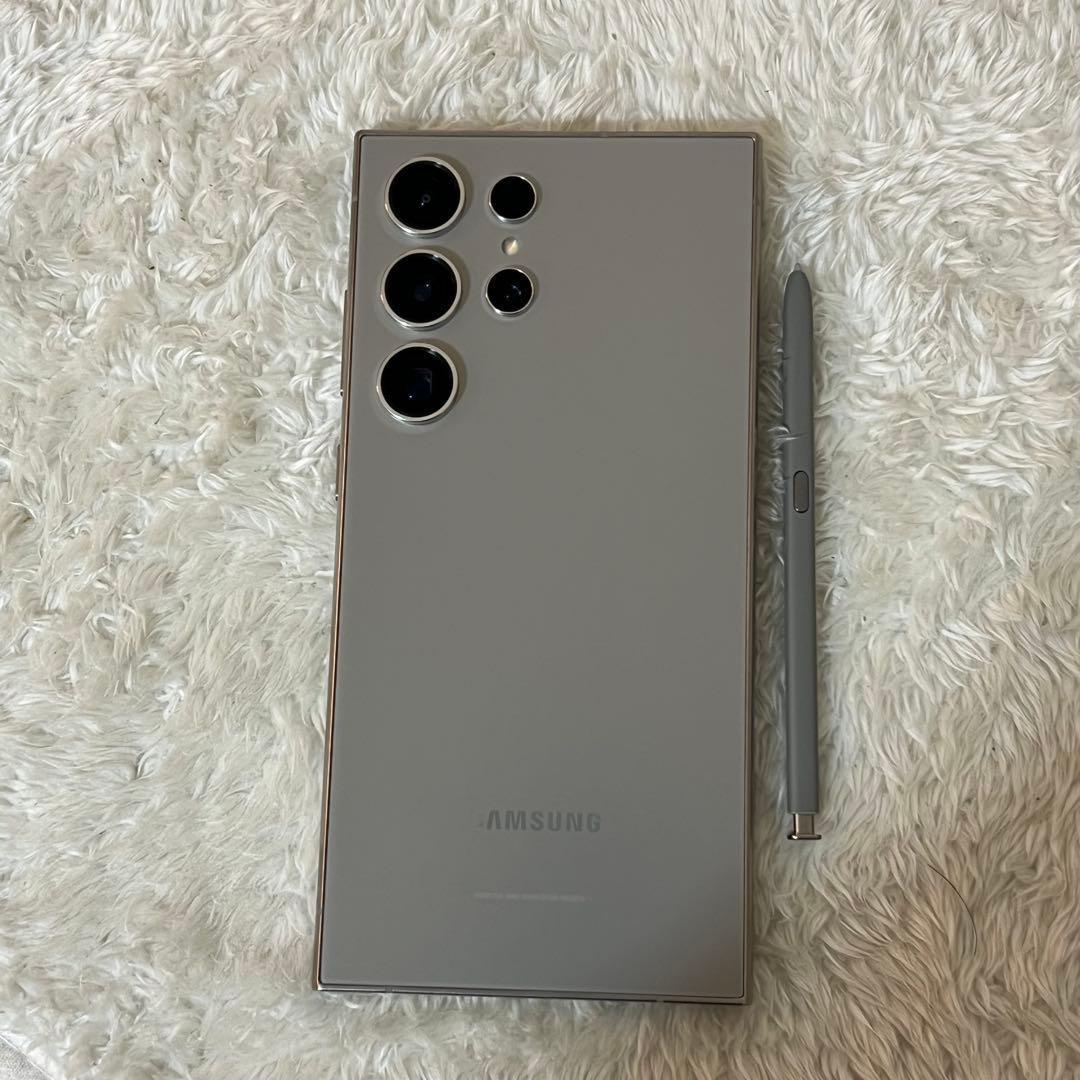☆Galaxy S24 ultra 256GB チタニウムグレー j14 - メルカリ