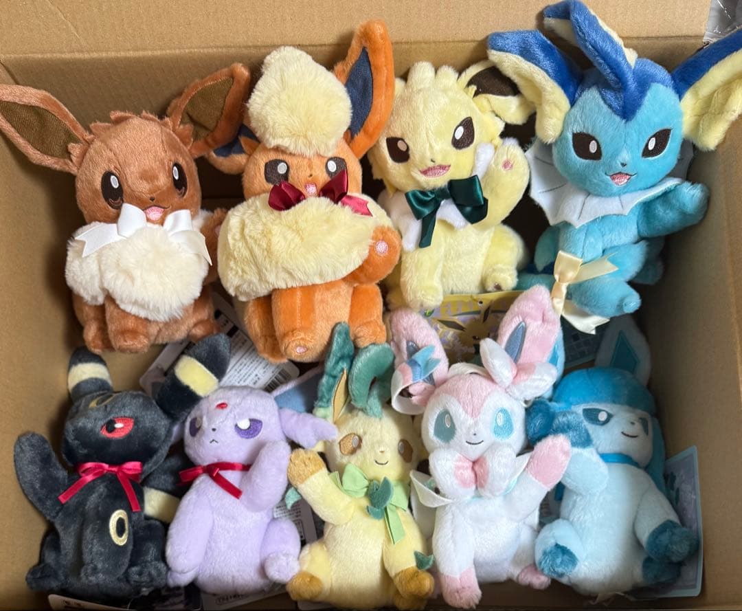 ポケモン Eevee Collection イーブイコレクション ぬいぐるみ9種