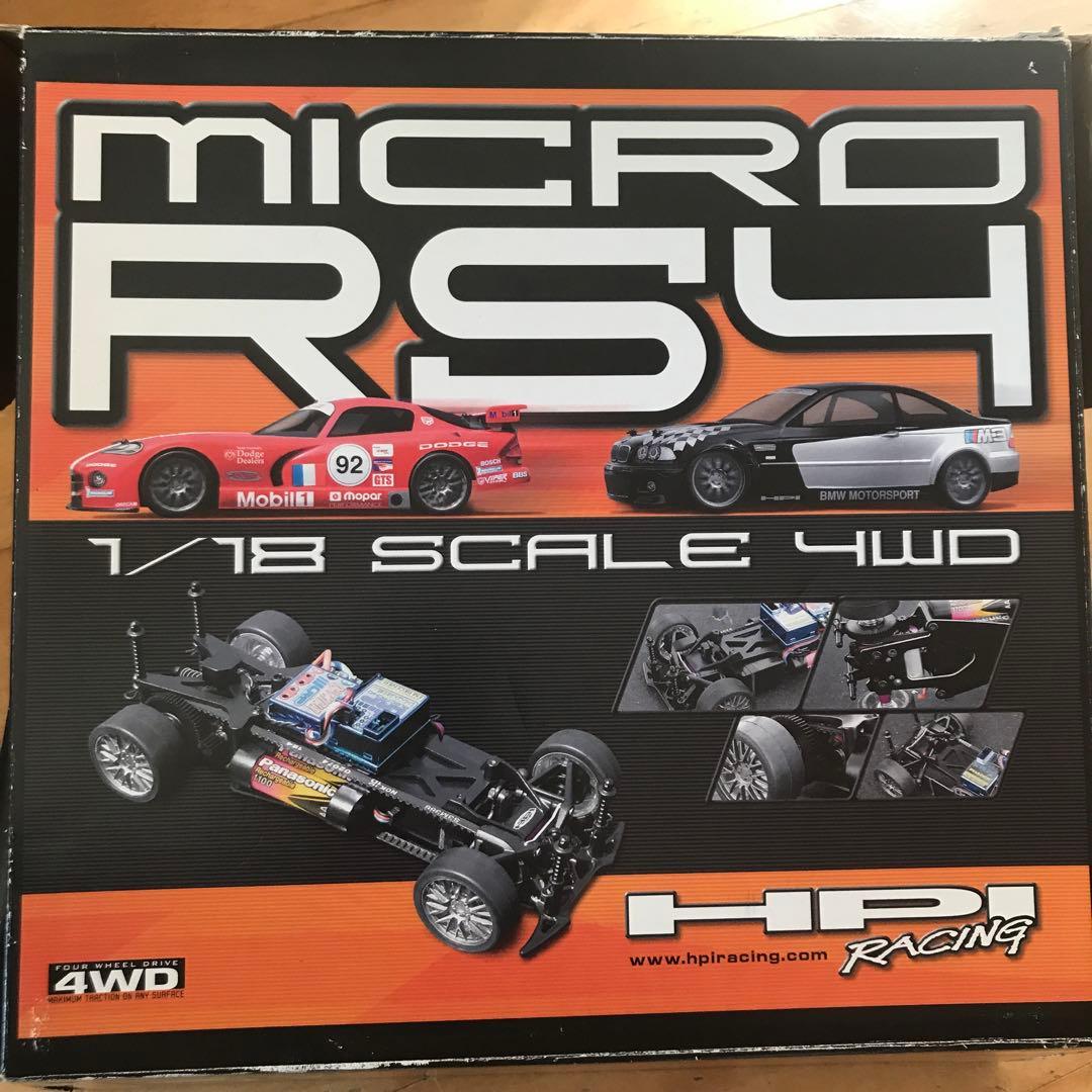 ホビーラジコン HPI RACING MICRO RS4 1/18 4WD ホビーラジコン HPI RACING MICRO RS4 1/18 4WD ホビーラジコン HPI