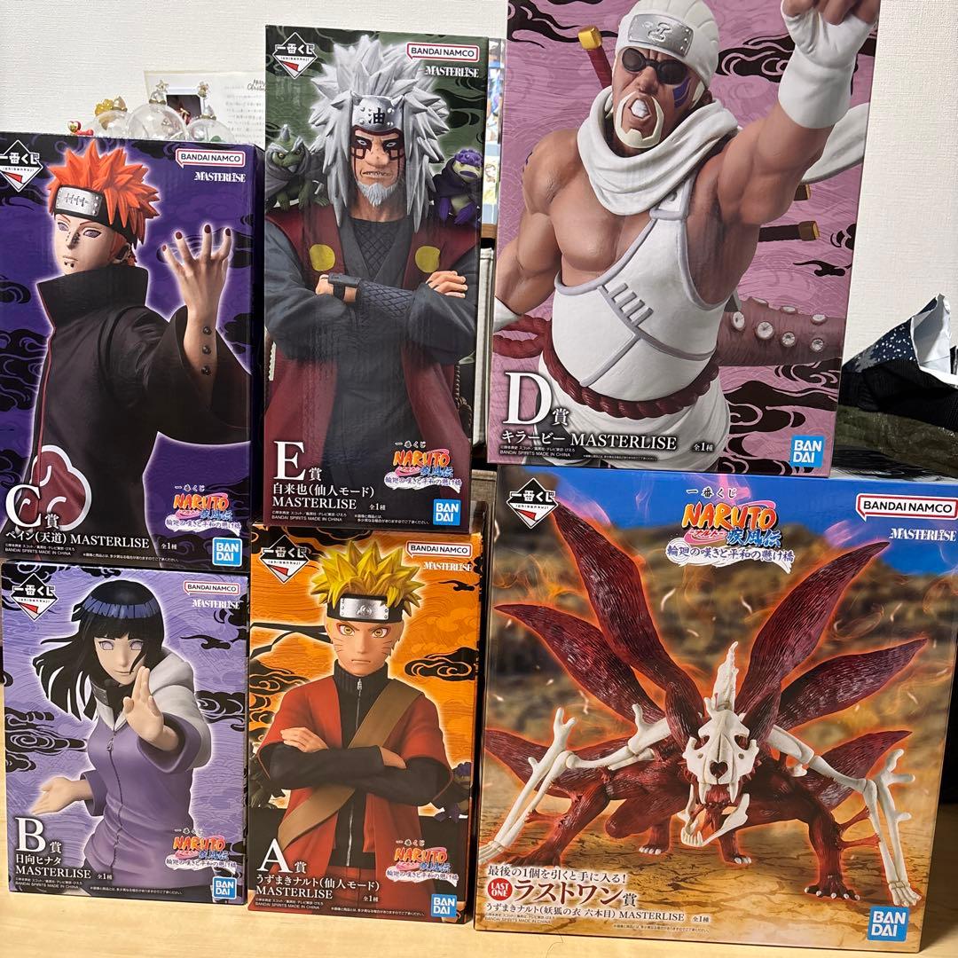 NARUTO 一番くじ フィギュア コンプセット - メルカリ