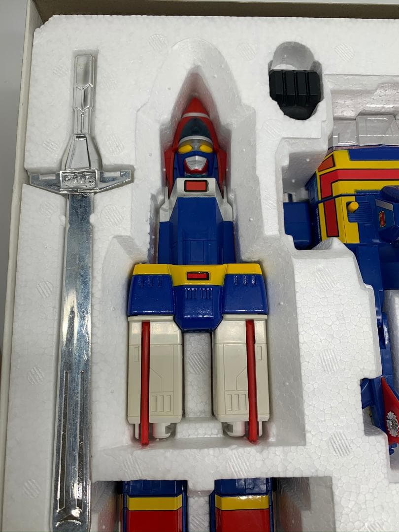 当時物 電撃戦隊チェンジマン DX超合金 チェンジロボ シール未使用 美品