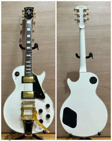 な*つ様 改造 ビグスビータイプ 搭載 Grass Roots G-LP レスポ