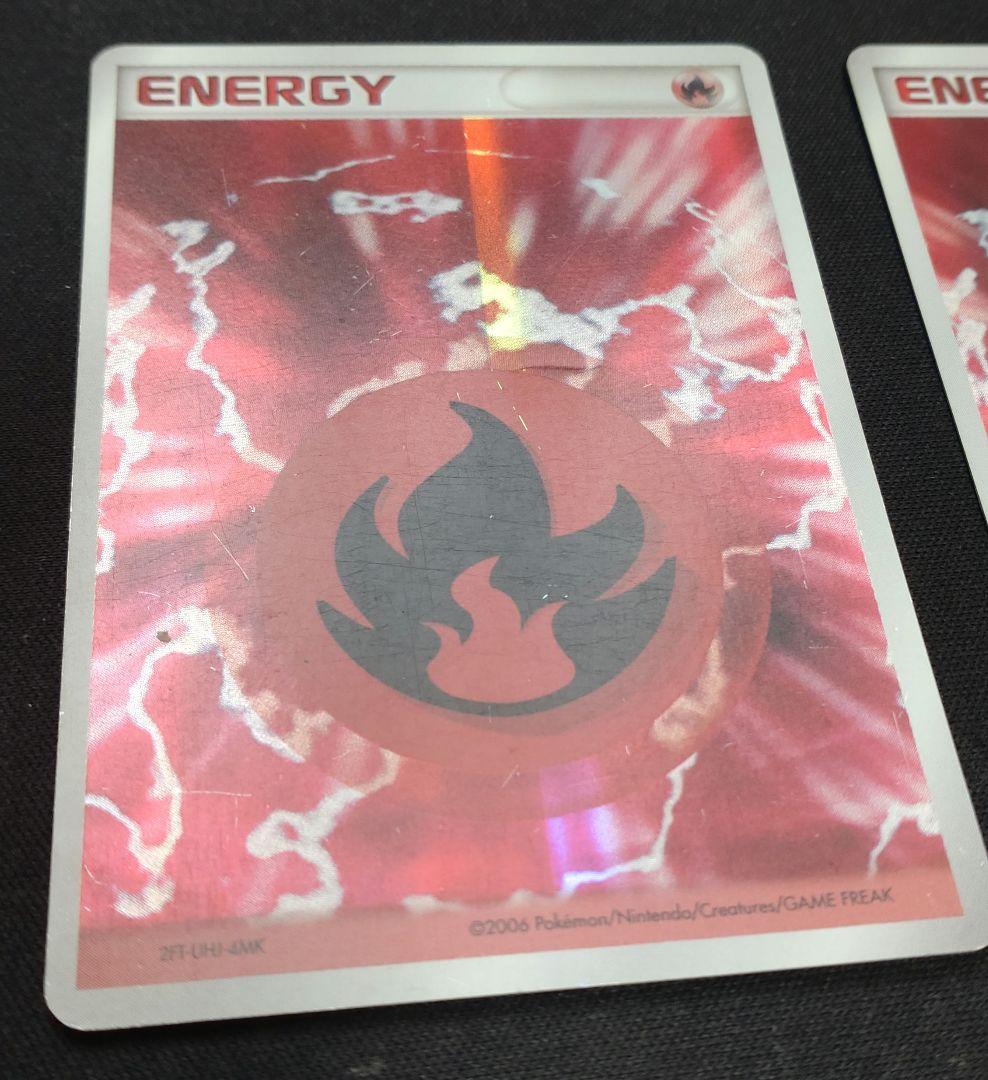 ポケモンカード 基本炎エネルギー ホロンエネルギー 3枚セット