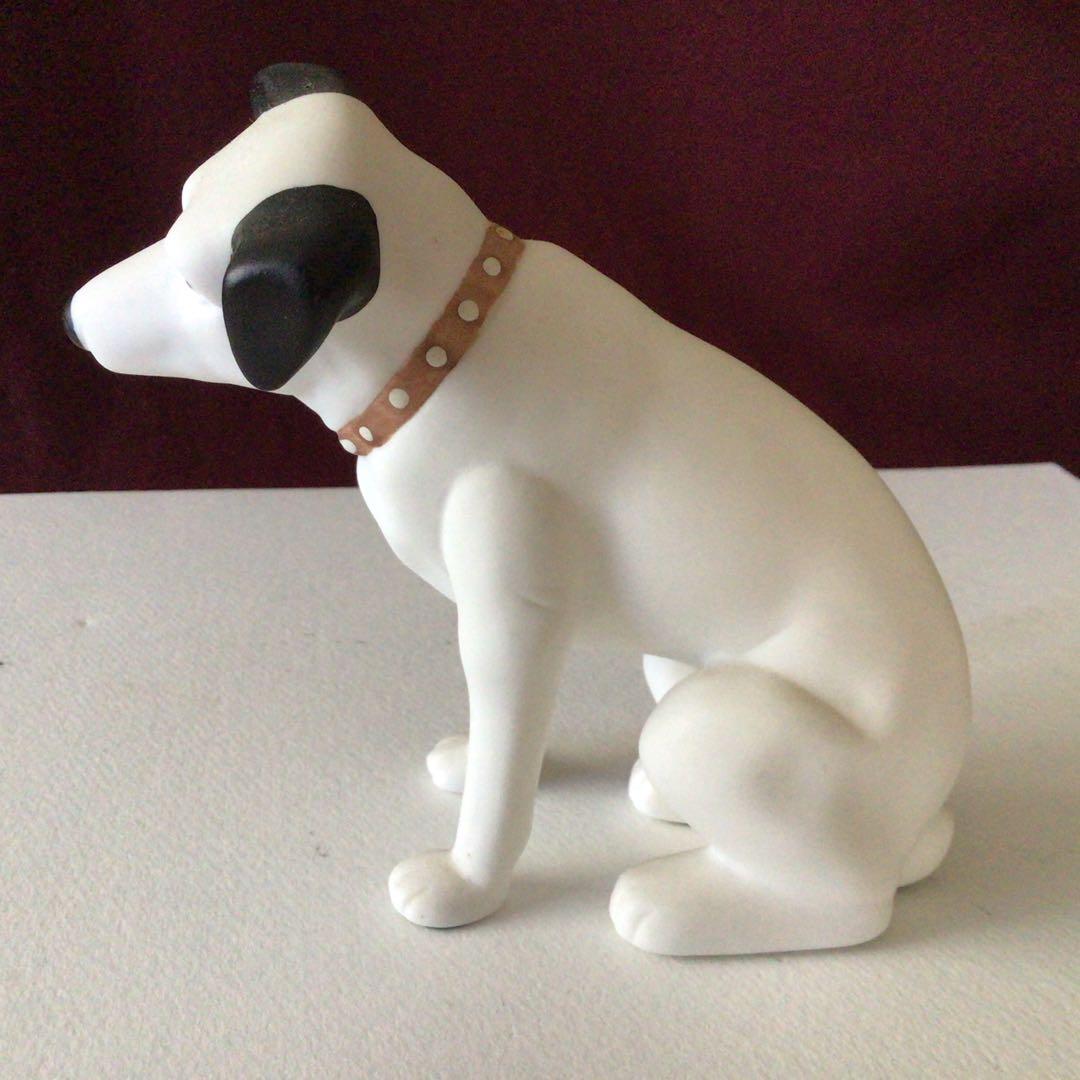 ふ*︎様 美品！ ニッパー犬と蓄音機の3点セット陶器製