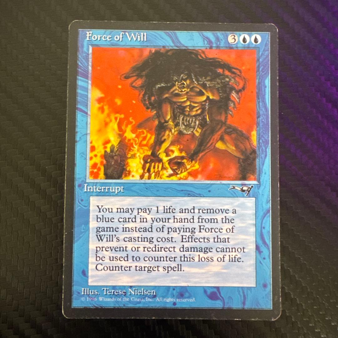 意思の力 MTG 初版 英語 - メルカリ