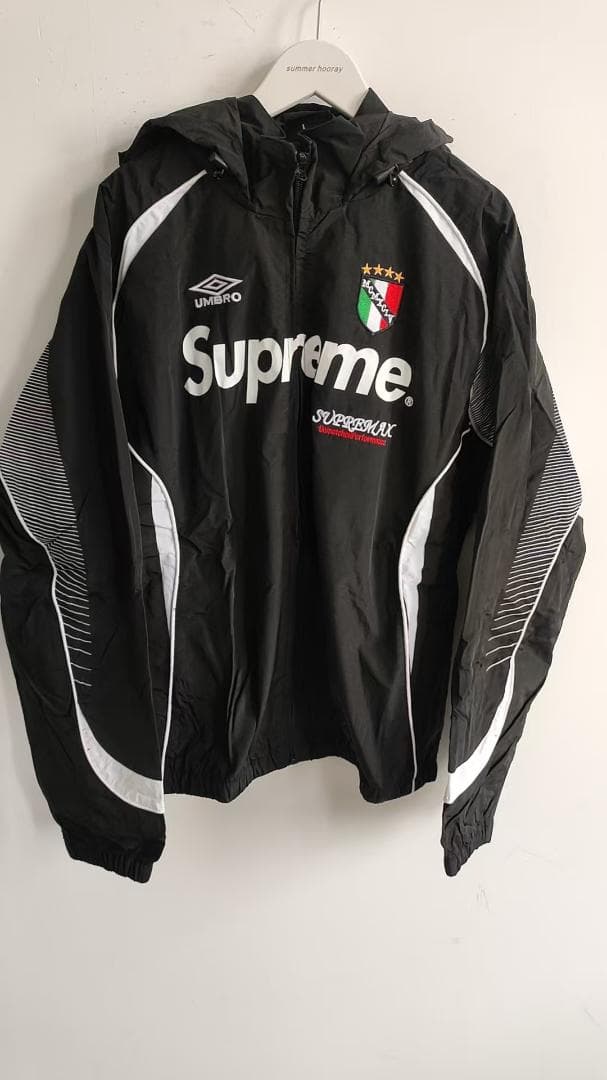 Supreme UMBRO ナイロンジャケット M ブラック - メルカリ