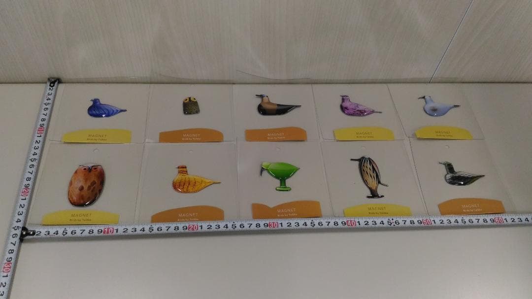 〇4822）イッタラ展 限定マグネット 全10種 新品未使用