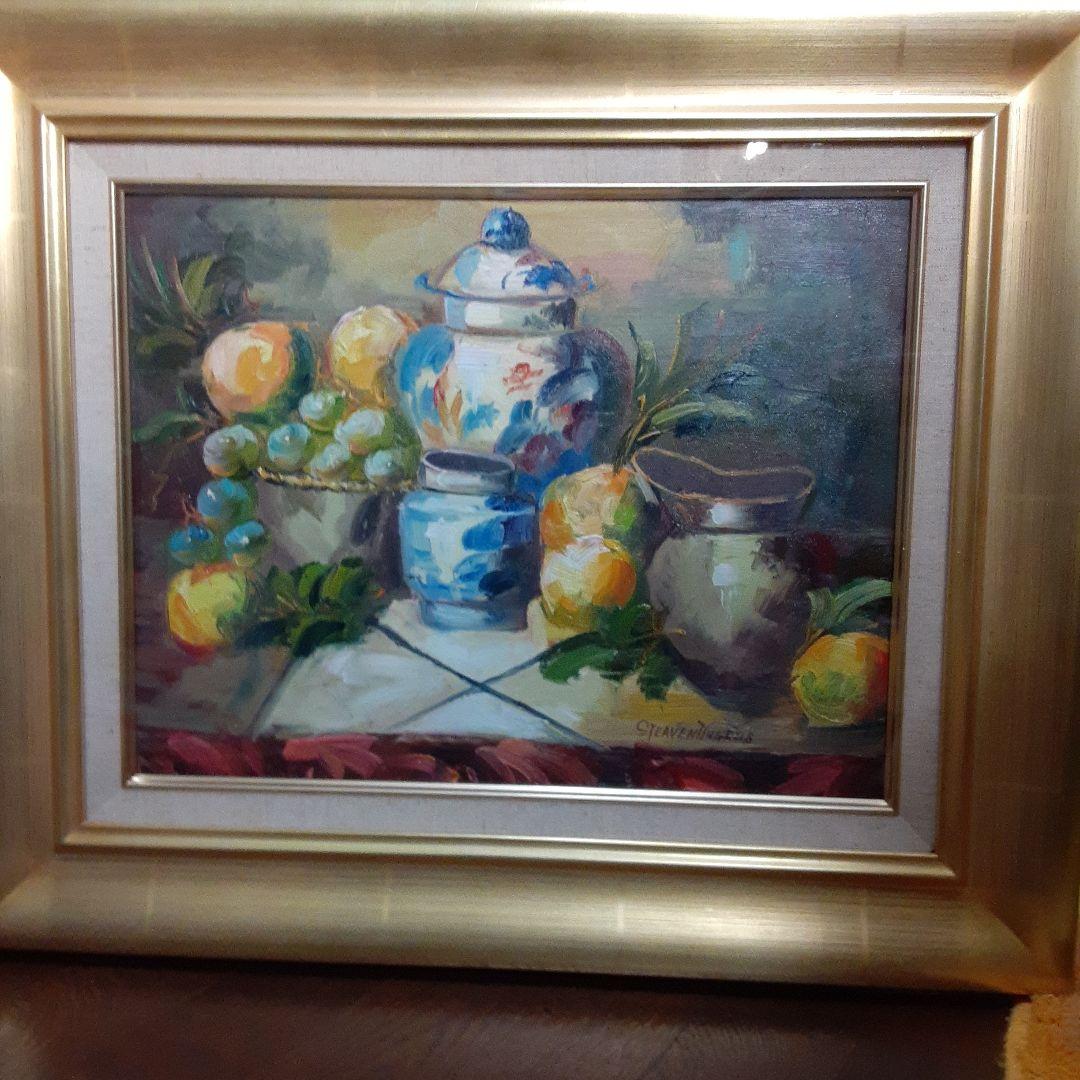 油絵高級額入り