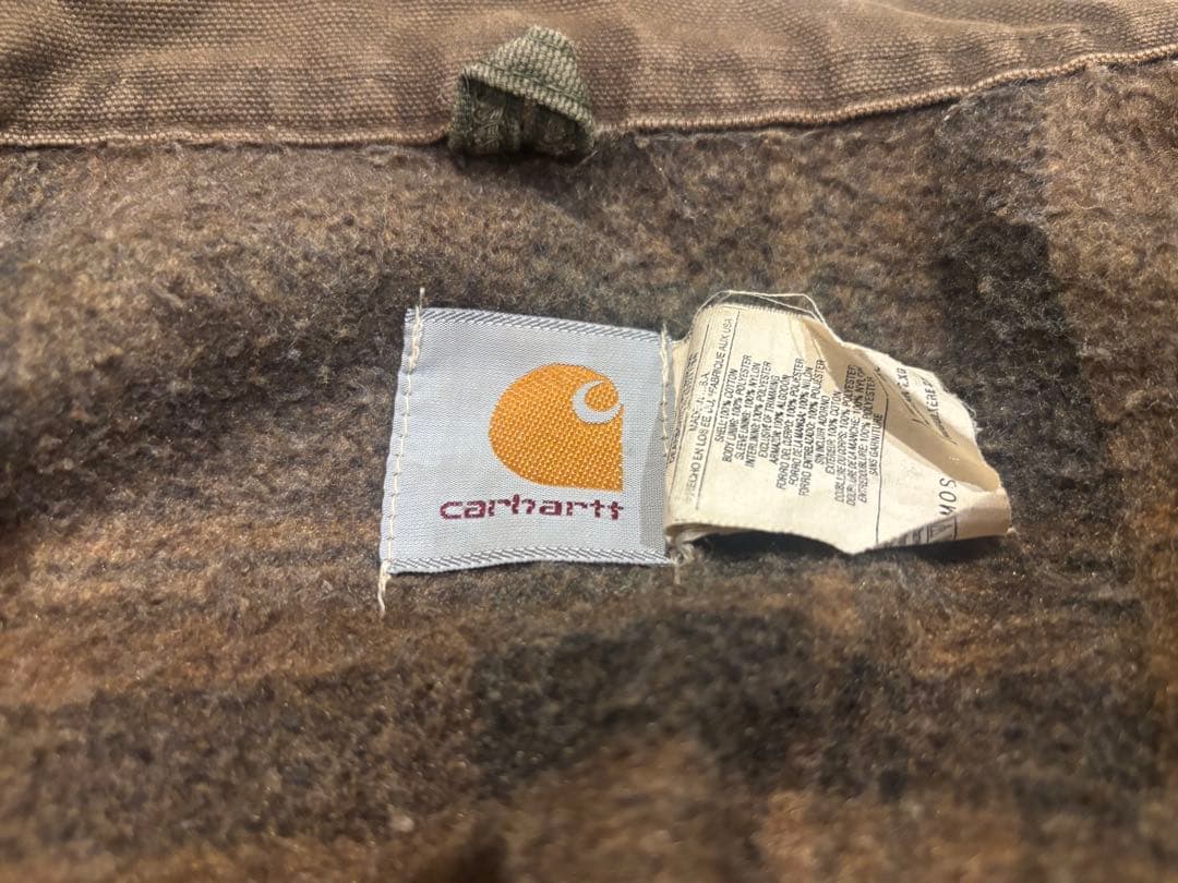 90s Carhartt J97 MOS 2XL デトロイトジャケット モス