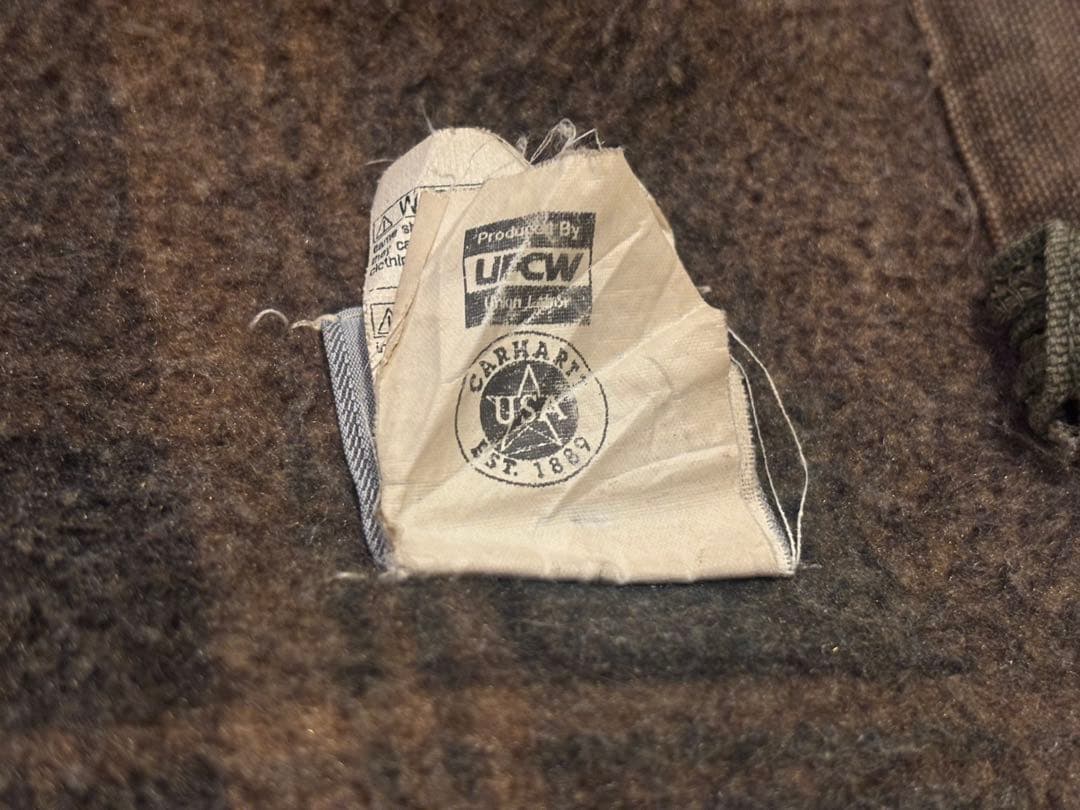 90s Carhartt J97 MOS 2XL デトロイトジャケット モス